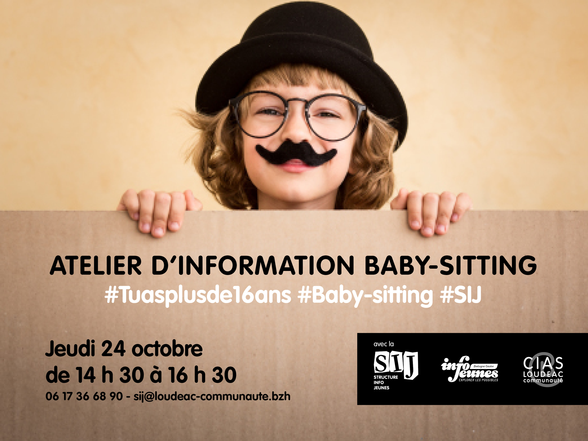 participe à l'atelier d'information le jeudi 24 octobre de 14h30 à 16h30, pendant tes vacances de la toussaint :)