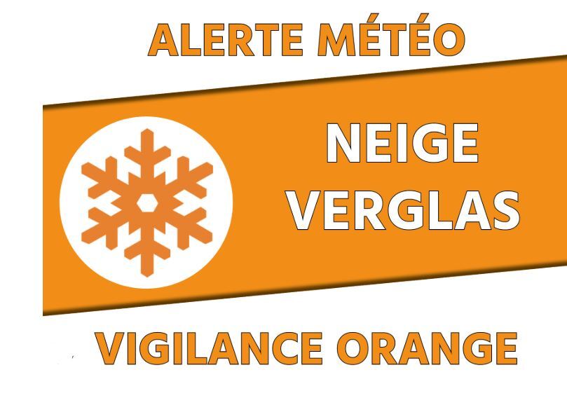 la préfecture des Côtes d'Armor vous informe que Météo france a placé le département en vigilance orange "neige et verglas" le jeudi 21 novembre à partir de 6 h du matin jusqu'à minuit.